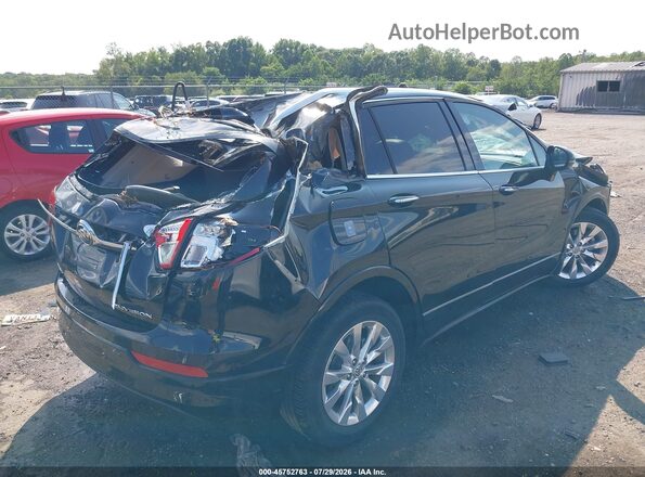 LRBFXBSA2HD062185 2017 BUICK ENVISION Black Rear right