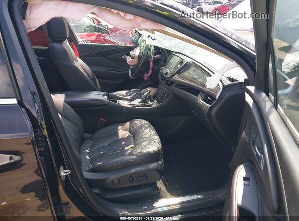 LRBFXBSA2HD062185 2017 BUICK ENVISION Black Front interior view