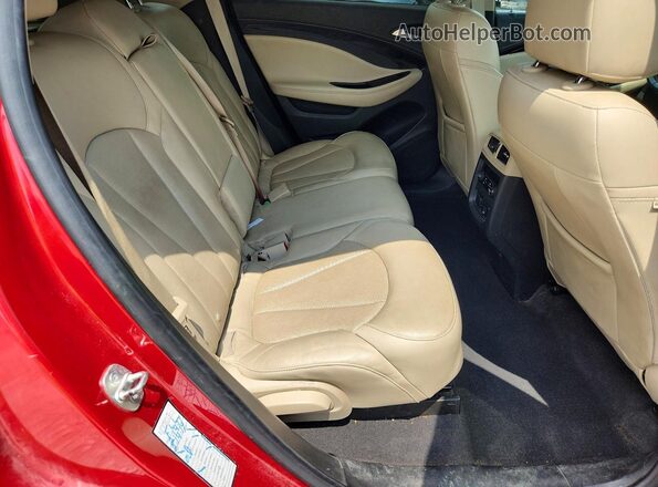 LRBFXBSA2HD114124 2017 BUICK ENVISION Maroon Вид задніх сидінь