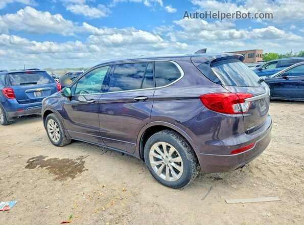 LRBFXBSA2HD223957 2017 BUICK ENVISION Purple Задня ліва чверть
