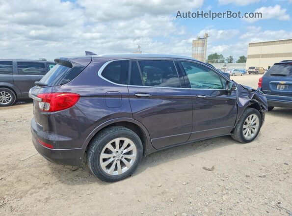 LRBFXBSA2HD223957 2017 BUICK ENVISION Purple Задня права чверть