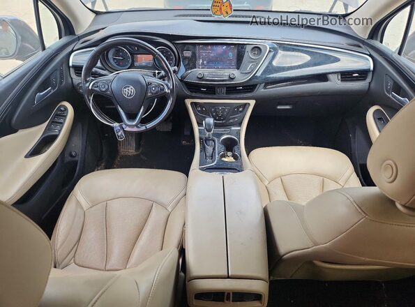 LRBFXBSA2HD223957 2017 BUICK ENVISION Purple Вид панелі приладів