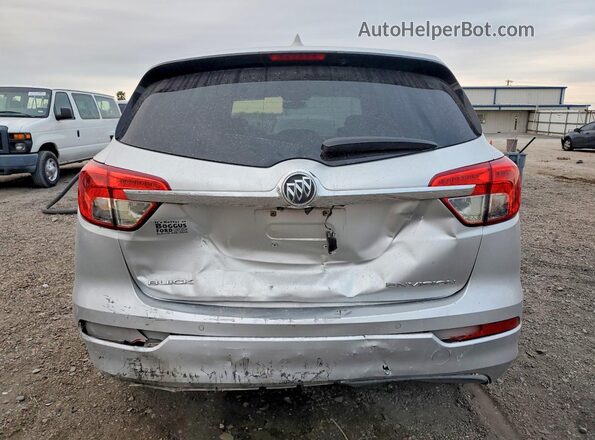 LRBFXBSA3HD004358 2017 BUICK ENVISION Silver უკანა ხედი