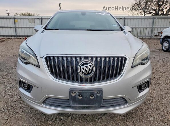LRBFXBSA3HD004358 2017 BUICK ENVISION Silver წინა ხედი
