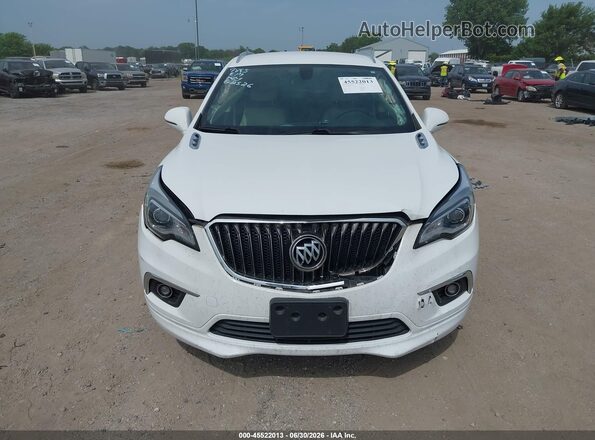LRBFXBSA3HD129781 2017 BUICK ENVISION White Вид задньої частини салону