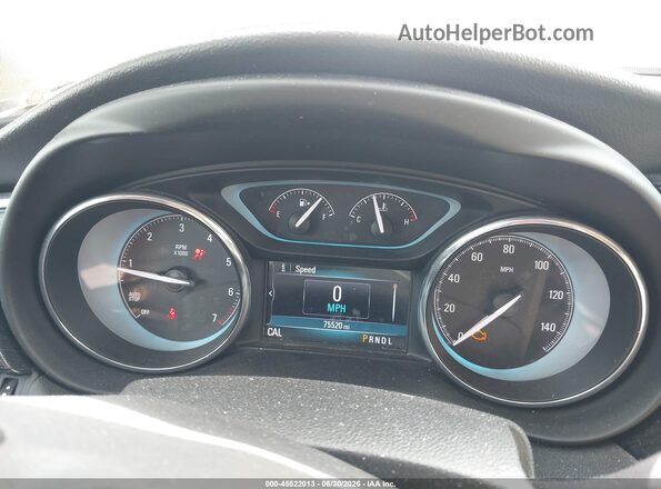 LRBFXBSA3HD129781 2017 BUICK ENVISION White Вид задніх сидінь