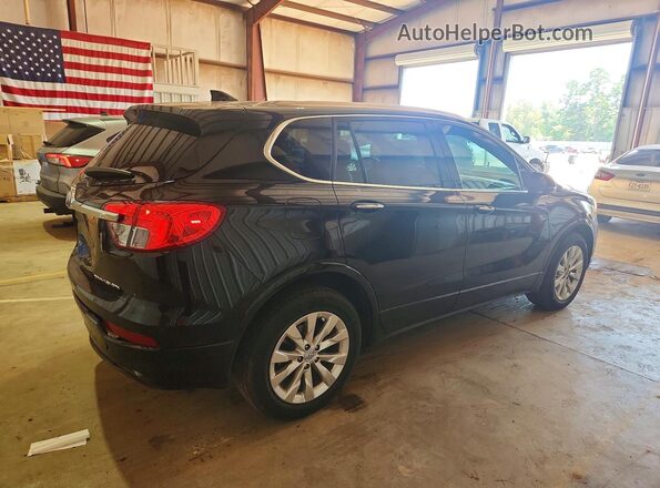 LRBFXBSA4HD088349 2017 BUICK ENVISION Black Tył prawy