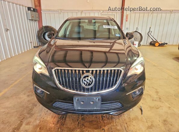 LRBFXBSA4HD088349 2017 BUICK ENVISION Black Widok z przodu