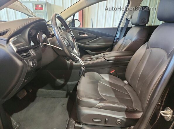 LRBFXBSA4HD088349 2017 BUICK ENVISION Black Widok wnętrza z przodu