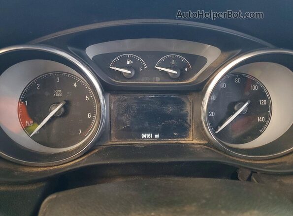 LRBFXBSA4LD113064 2020 BUICK ENVISION Blue Սարքավորումների վահանակի տեսք