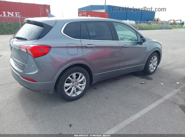 LRBFXBSA4LD127966 2020 BUICK ENVISION Gray Rear right
