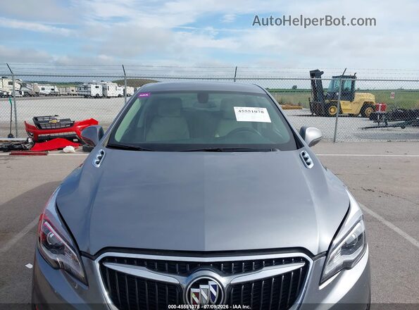 LRBFXBSA4LD127966 2020 BUICK ENVISION Gray Front view