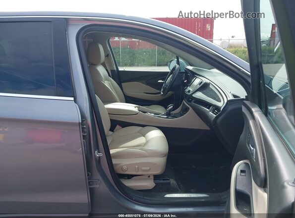 LRBFXBSA4LD127966 2020 BUICK ENVISION Gray Front interior view