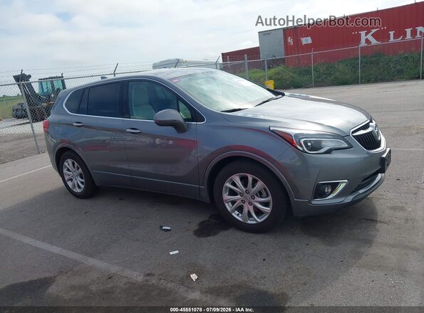 LRBFXBSA4LD127966 2020 BUICK ENVISION Gray Rear interior view