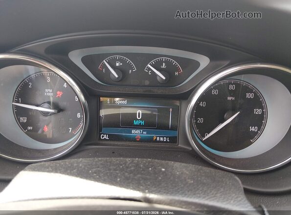 LRBFXBSA6HD071293 2017 BUICK ENVISION Silver Հետևի նստատեղերի տեսք