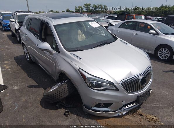 LRBFXBSA6HD071293 2017 BUICK ENVISION Silver Դիմացի տեսք