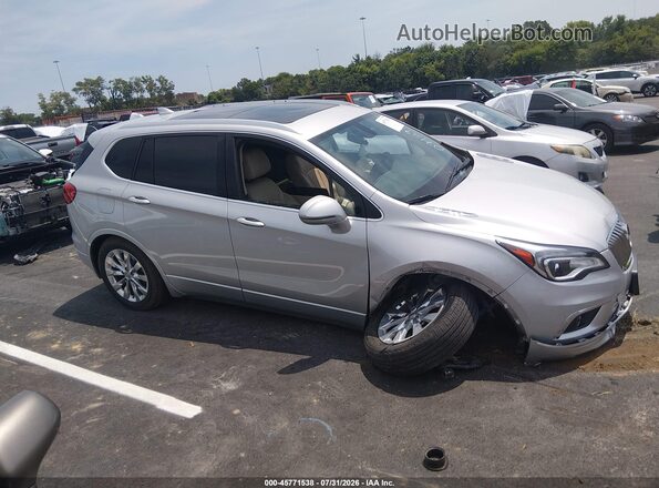 LRBFXBSA6HD071293 2017 BUICK ENVISION Silver Սալոնի հետևի տեսք