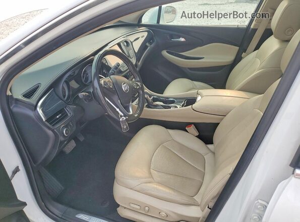LRBFXBSA6HD111839 2017 BUICK ENVISION White Vista interior delantera