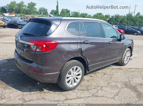 LRBFXBSA6HD126616 2017 BUICK ENVISION Gray Trasero derecho