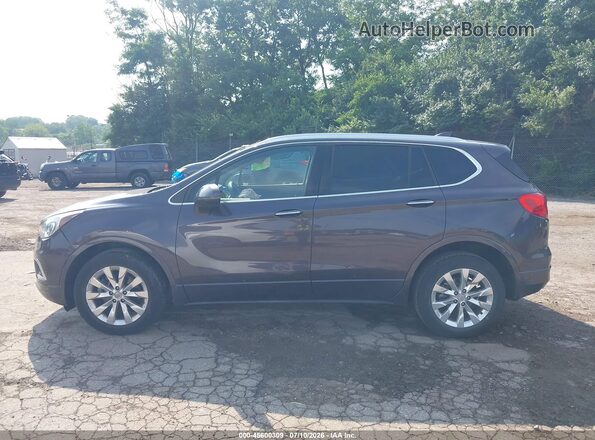 LRBFXBSA6HD126616 2017 BUICK ENVISION Gray Vista interior de 360 grados