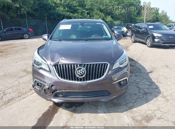 LRBFXBSA6HD126616 2017 BUICK ENVISION Gray Vista del cuadro de instrumentos