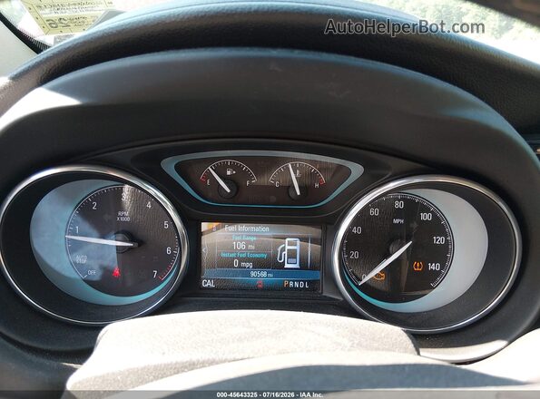 LRBFXBSA6JD055052 2018 BUICK ENVISION Красный Вид задних сидений