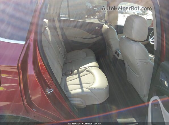LRBFXBSA6JD055052 2018 BUICK ENVISION Красный Вид наклейки с VIN-кодом