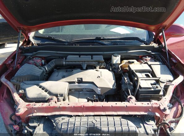 LRBFXBSA6JD055052 2018 BUICK ENVISION Красный Вид сзади