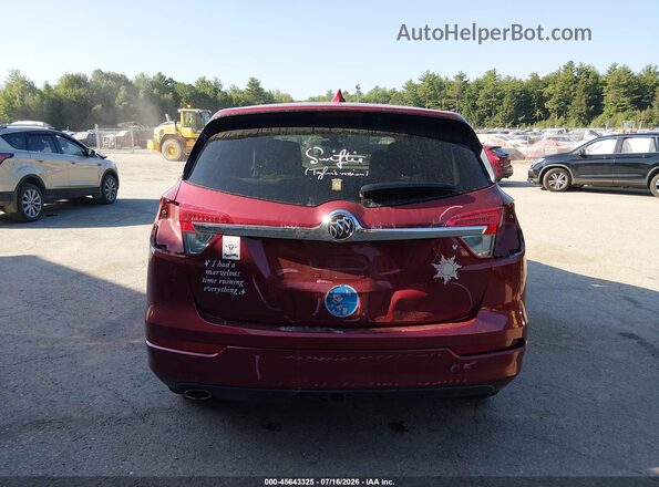 LRBFXBSA6JD055052 2018 BUICK ENVISION Красный 