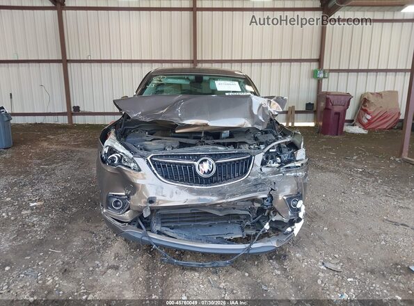 LRBFXBSA6KD004409 2019 BUICK ENVISION Beige ხელსაწყოთა პანელის ხედი