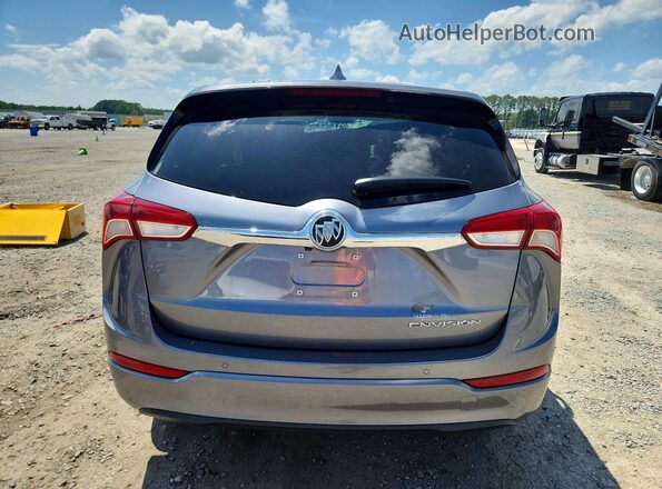 LRBFXBSA6KD008637 2019 BUICK ENVISION Silver Widok z tyłu
