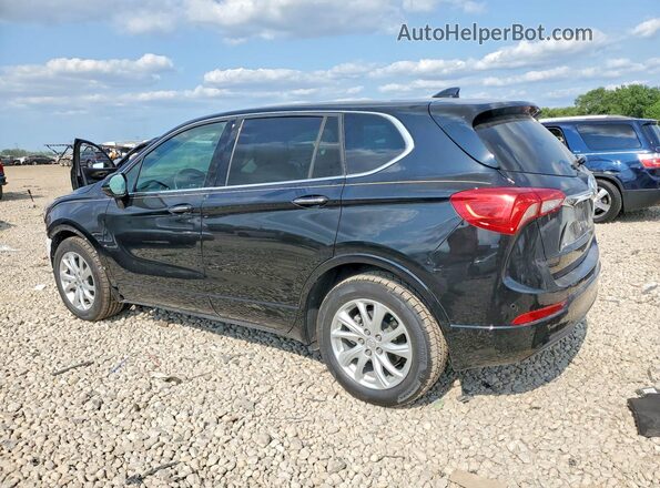 LRBFXBSA6KD109158 2019 BUICK ENVISION Black Trasero izquierdo