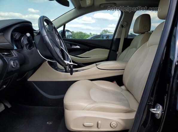 LRBFXBSA6KD109158 2019 BUICK ENVISION Black Vista interior delantera