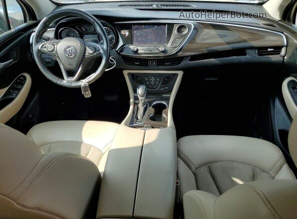 LRBFXBSA6KD109158 2019 BUICK ENVISION Black Vista del salpicadero