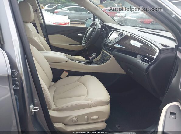 LRBFXBSA6LD148737 2020 BUICK ENVISION Gray Front interior view