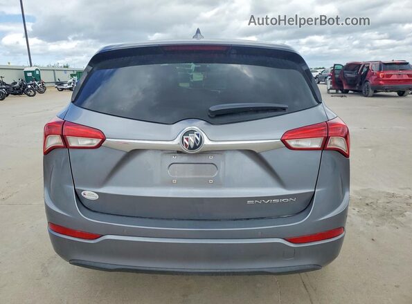 LRBFXBSA6LD209763 2020 BUICK ENVISION Gray Rear view
