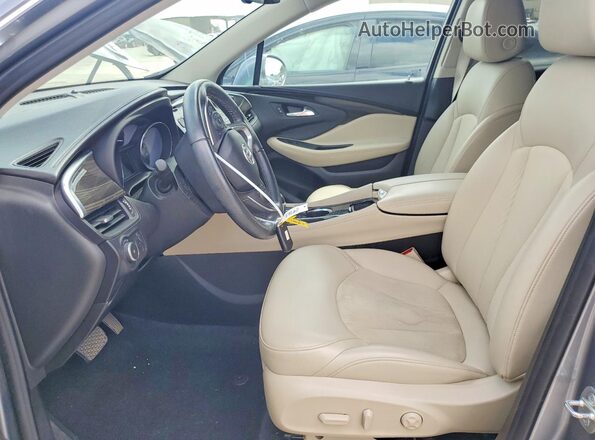 LRBFXBSA6LD209763 2020 BUICK ENVISION Gray Front interior view