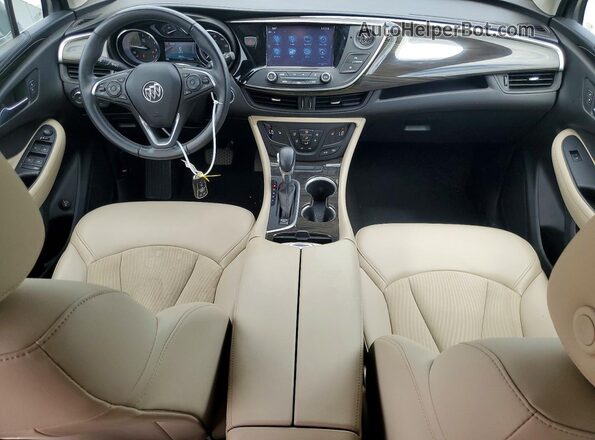LRBFXBSA6LD209763 2020 BUICK ENVISION Gray Dashboard view