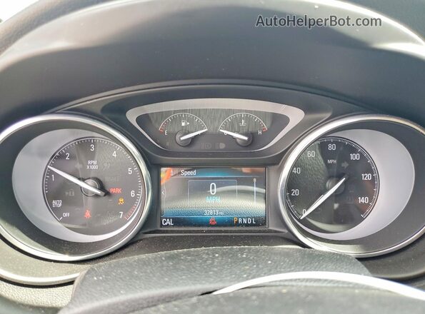 LRBFXBSA6LD209763 2020 BUICK ENVISION Gray Instrument cluster view