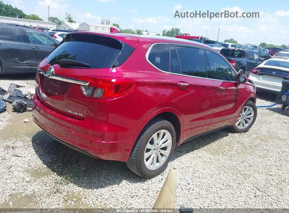 LRBFXBSA7HD070363 2017 BUICK ENVISION Red უკანა მარჯვენა