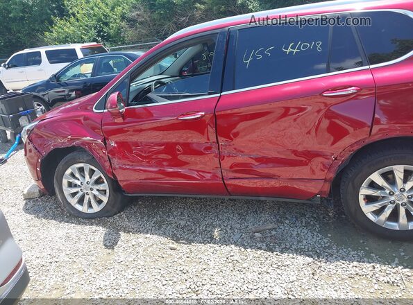 LRBFXBSA7HD070363 2017 BUICK ENVISION Red წინა ხედი