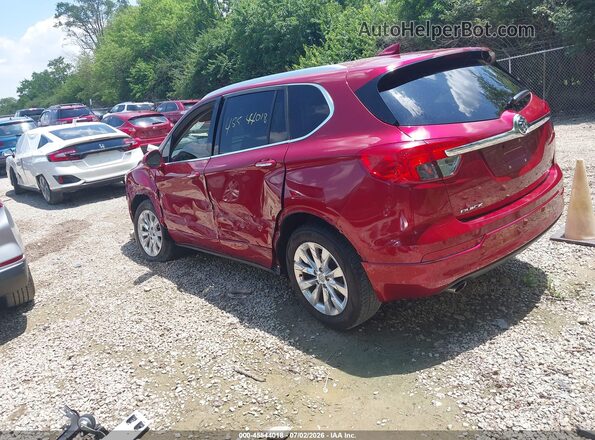 LRBFXBSA7HD070363 2017 BUICK ENVISION Red უკანა მარცხენა