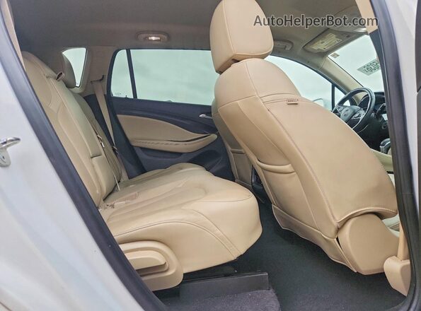 LRBFXBSA7HD127614 2017 BUICK ENVISION White Հետևի նստատեղերի տեսք