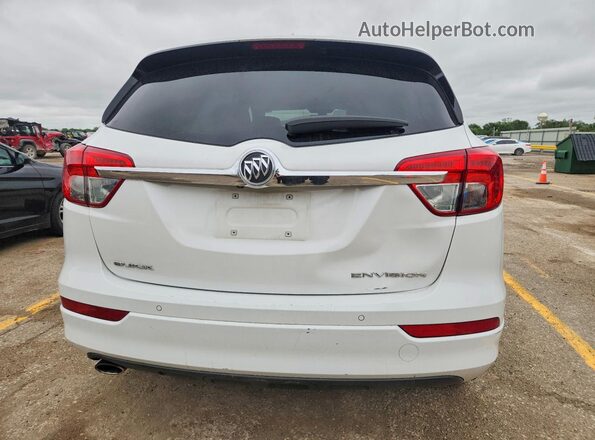 LRBFXBSA7HD127614 2017 BUICK ENVISION White Հետևի տեսք