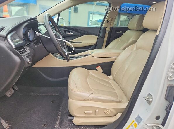 LRBFXBSA7HD127614 2017 BUICK ENVISION White Սալոնի դիմացի տեսք