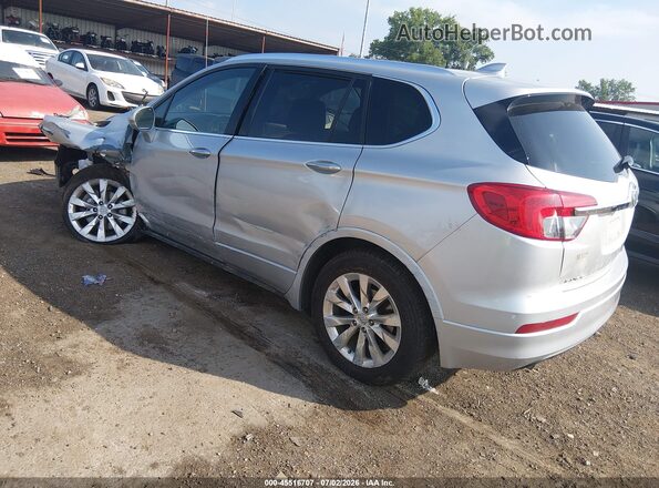 LRBFXBSA7HD235862 2017 BUICK ENVISION Silver Rear left