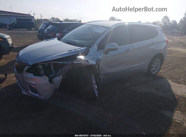 LRBFXBSA7HD235862 2017 BUICK ENVISION Silver Front left