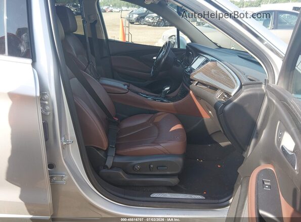LRBFXBSA7HD235862 2017 BUICK ENVISION Silver Front interior view