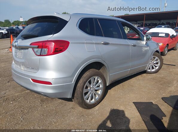 LRBFXBSA7HD235862 2017 BUICK ENVISION Silver Rear right
