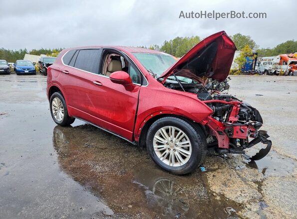 LRBFXBSA7JD057411 2018 BUICK ENVISION Red Передня права чверть